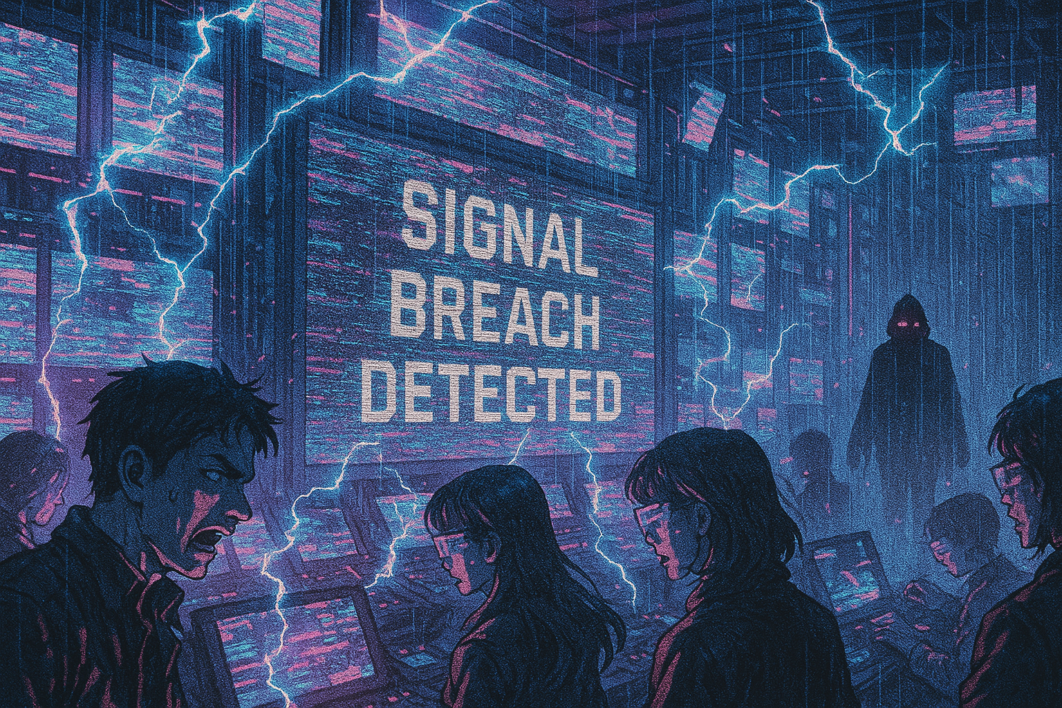 Glitch surge / intrusion